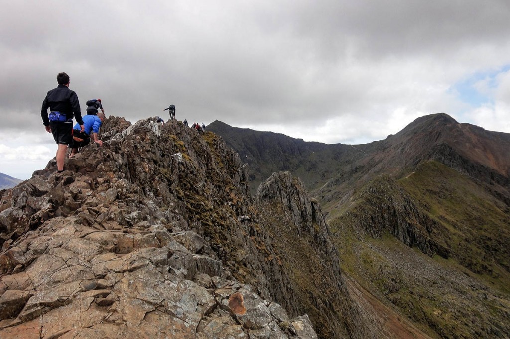 Mr Hallahan died in an accident on Crib Goch. Photo: rockabilly_girl CC-BY-2.0