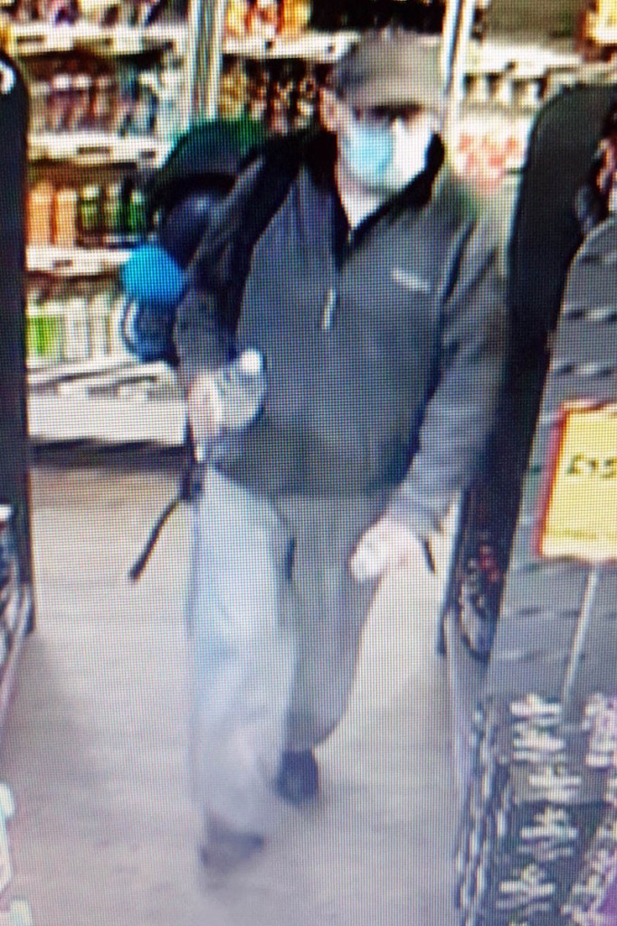 A CCTV image of Mr Cargill A CCTV image of Mr Cargill