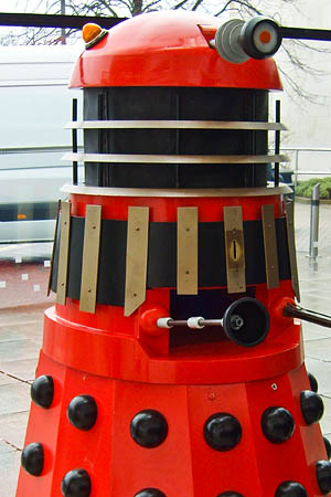 A Dalek, more familiar than a magpie. Photo: Sarah McCulloch CC-BY-SA-3.0 A Dalek, more familiar than a magpie. Photo: Sarah McCulloch CC-BY-SA-3.0