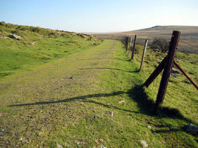 The Dartmoor Way near Merrivale. Photo: Nigel Cox CC-BY-SA-2.0