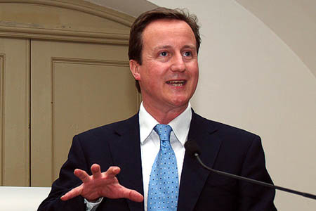 David Cameron: challenged to put people before pylons. Photo: Conservative Middle East Council CC-BY-SA-3.0