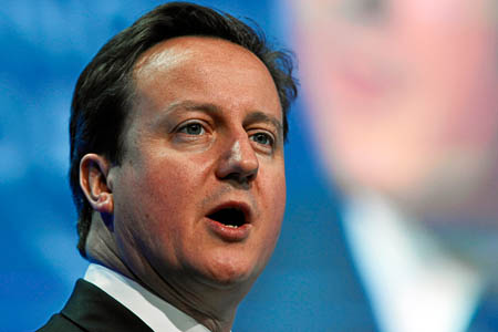 David Cameron: wants to see cycling soar. Photo:  Moritz Hager/World Economic Forum CC-BY-SA-2.0