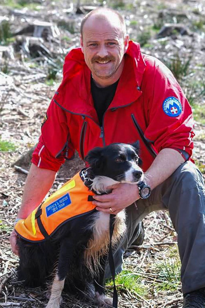 Dean McMann with Bonnie