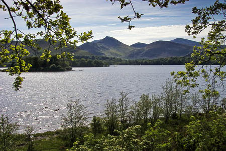 Derwent Water, with Rampsholme Island. Photo: Shaun Ferguson CC-BY-SA-2.0