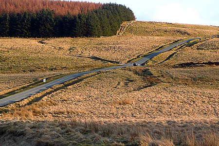 The hillside at Dixie's Corner. Photo: Graham Horn CC-BY-SA-2.0