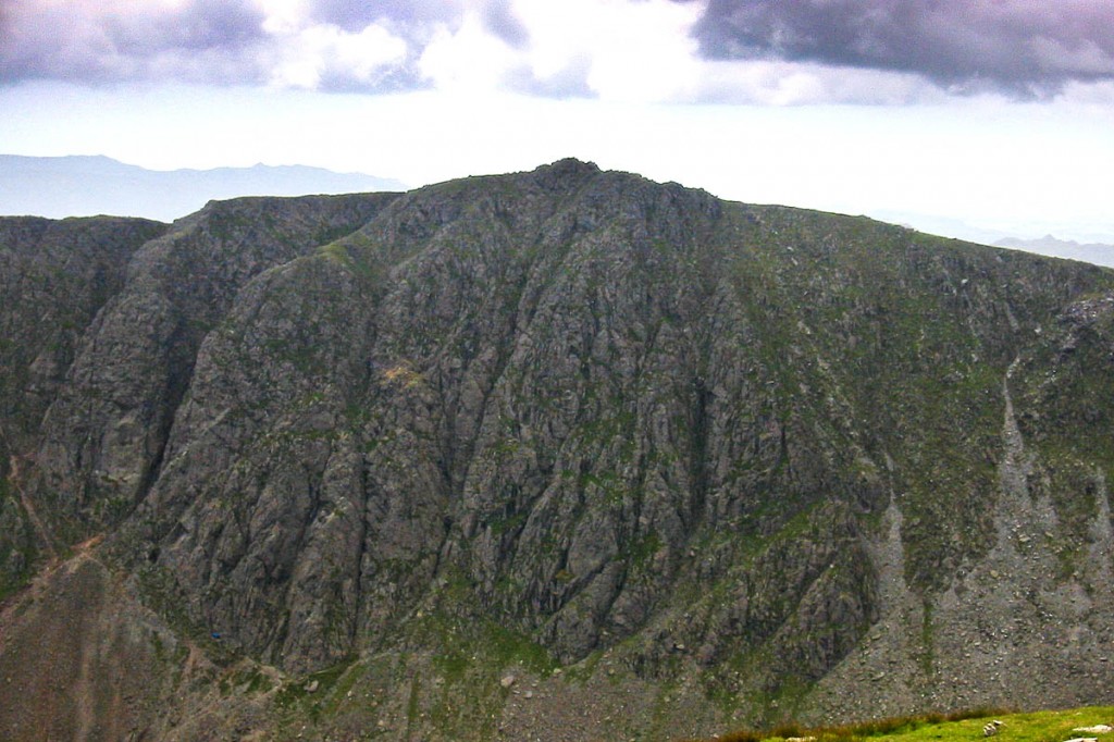 The climber was airlifted from Dow Crag
