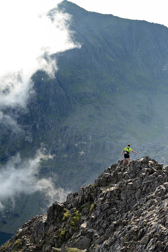 The race crosses some of Wales's toughest terrain. Photo: Jon Brooke