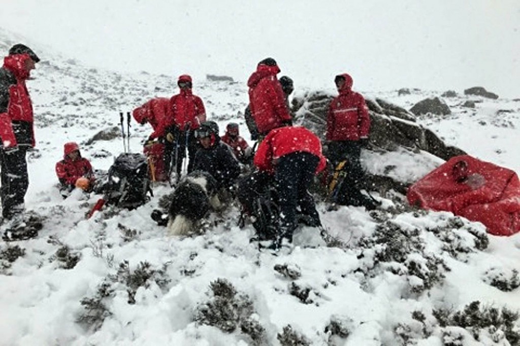 Searches for Neil Gibson have so far failed to find the walker. Photo: Dundonnell MRT