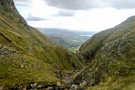 Ms Huber fell 100m into Dungeon Ghyll. Photo: Michael Graham CC-BY-SA-2.0