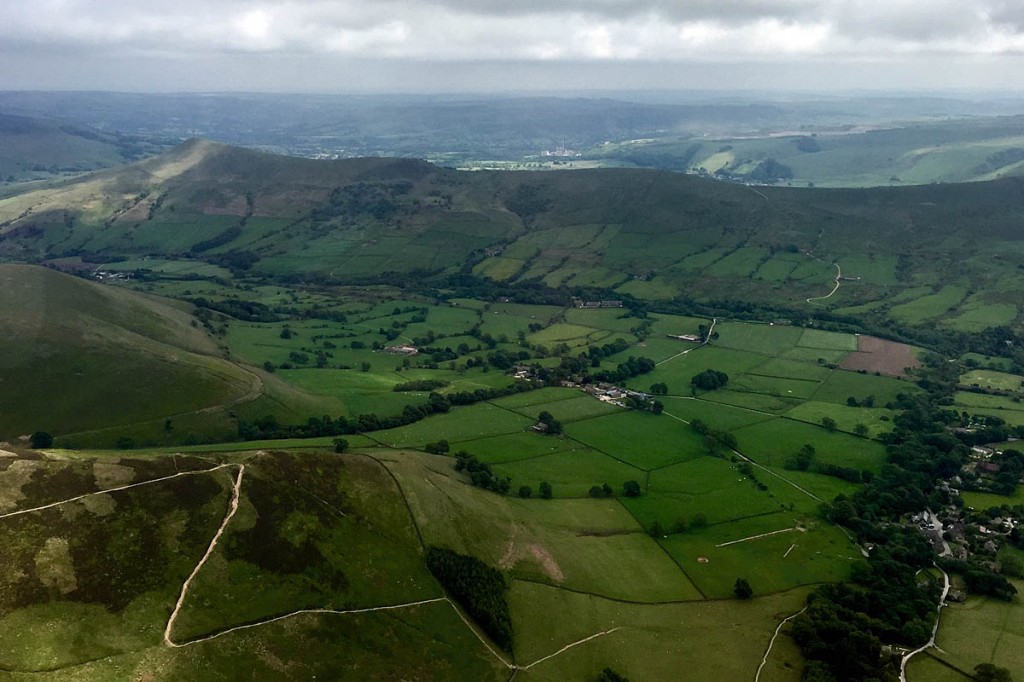 The woman was rescued from the site below Ringing Roger above Edale. Photo: Edale MRT The woman was rescued from the site below Ringing Roger above Edale. Photo: Edale MRT