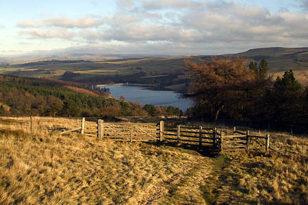 Errwood Reservoir, scene of the search. Photo: Jonathan Wakefield CC-BY-SA-2.0