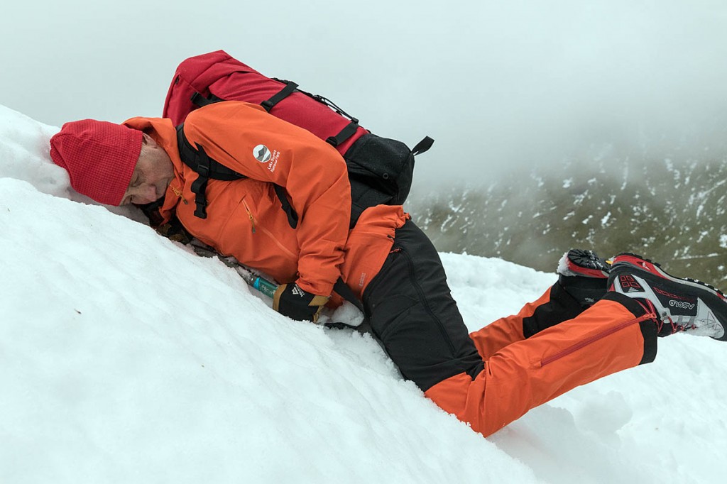 Winter Mountain Leader Graham Uney will again run winter-skils courses. Photo: Bob Smith/grough Winter Mountain Leader Graham Uney will again run winter-skils courses. Photo: Bob Smith/grough