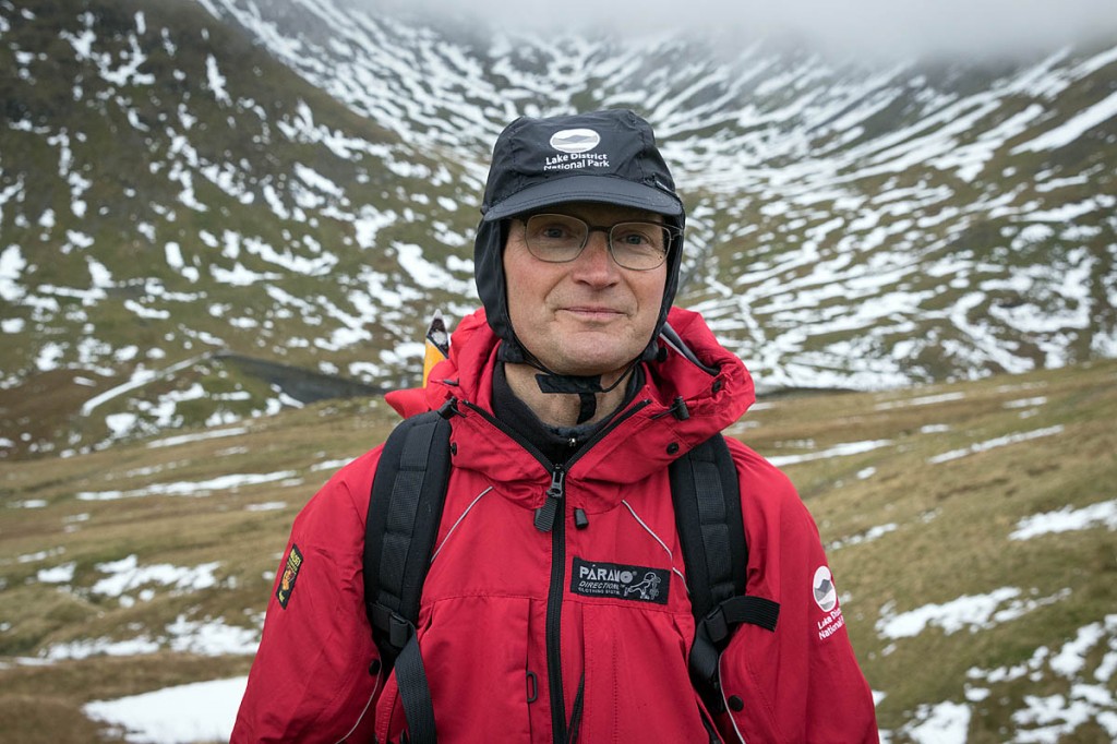 Jon Bennett, who will make the Christmas Day ascent of Helvellyn. Photo: Bob Smith/grough Jon Bennett, who will make the Christmas Day ascent of Helvellyn. Photo: Bob Smith/grough