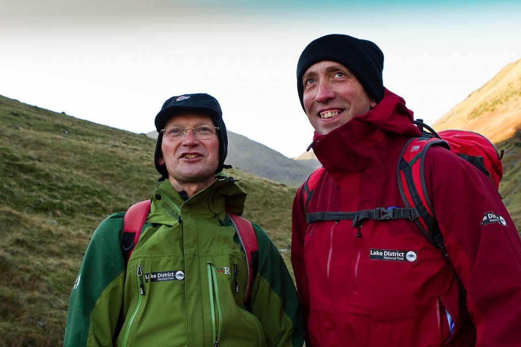 Felltop assessor Graham Uney, right, with colleague Jon Bennett