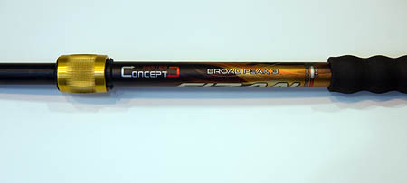 The Fizan Broad Peak 3 with the Concept external locking system The Fizan Broad Peak 3 with the Concept external locking system