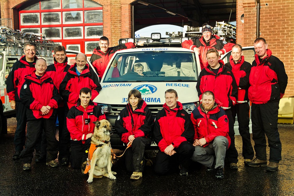 Galloway Mountain Rescue Team members with the new vehicle. Photo: Mike Kneeshaw Galloway Mountain Rescue Team members with the new vehicle. Photo: Mike Kneeshaw