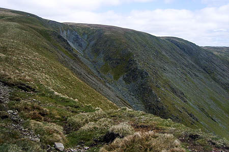 Gavel Crag at the head of Kentmere, close to where the two women were found. Photo: Michael Graham CC-BY-SA-2.0