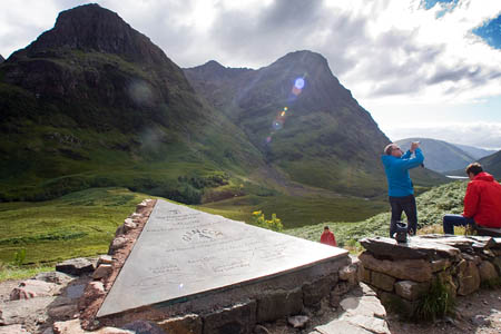 The former Savile house is close to Glencoe's main laybys, used by thousands of tourists and outdoor fans each year