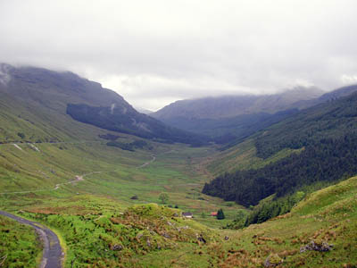 Glen Croe, site of the search. Photo: Nigel Swales CC-BY-SA-2.0