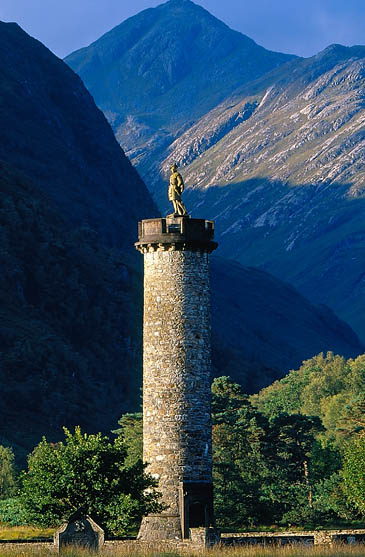 The Glenfinnan Monument. Photo: NTS The Glenfinnan Monument. Photo: NTS