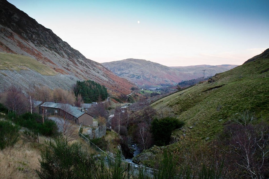The zipwire would have rund down Glenridding from the old Greenside Mine buildings