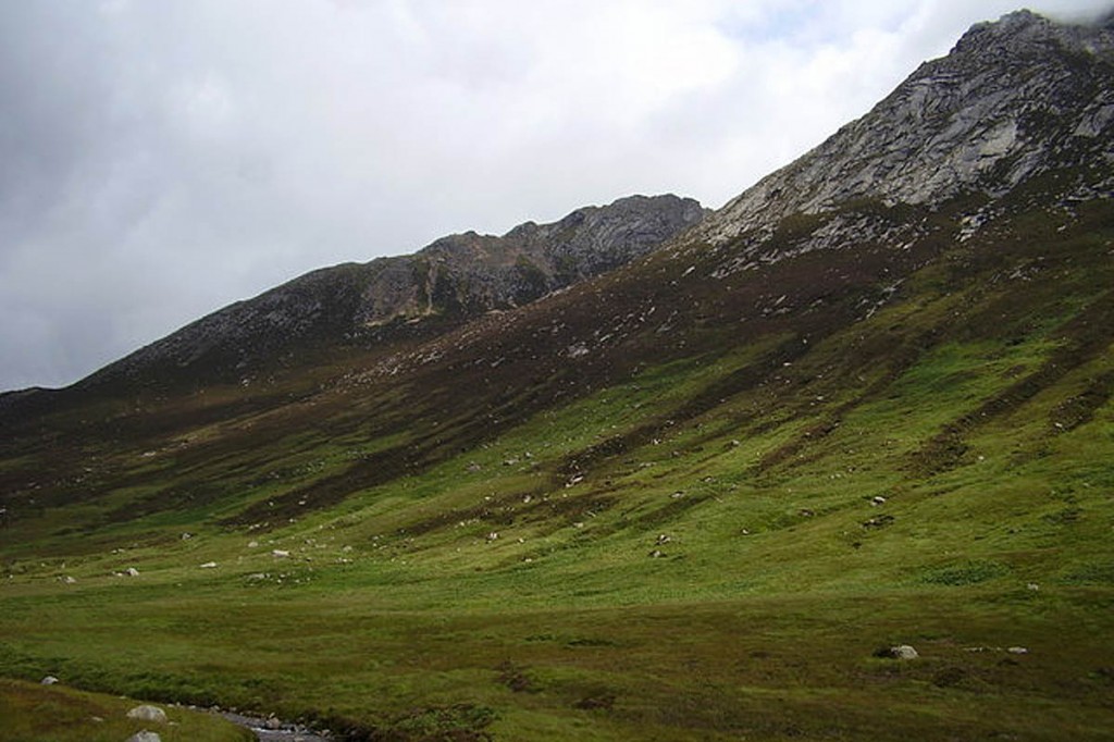 The body was found on the west side of Goatfell. Photo: Alan Murray Walsh CC-BY-SA-2.0