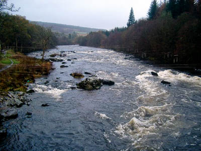 Grandtully rapids. Photo: Kirsty Smith CC-BY-SA-2.0