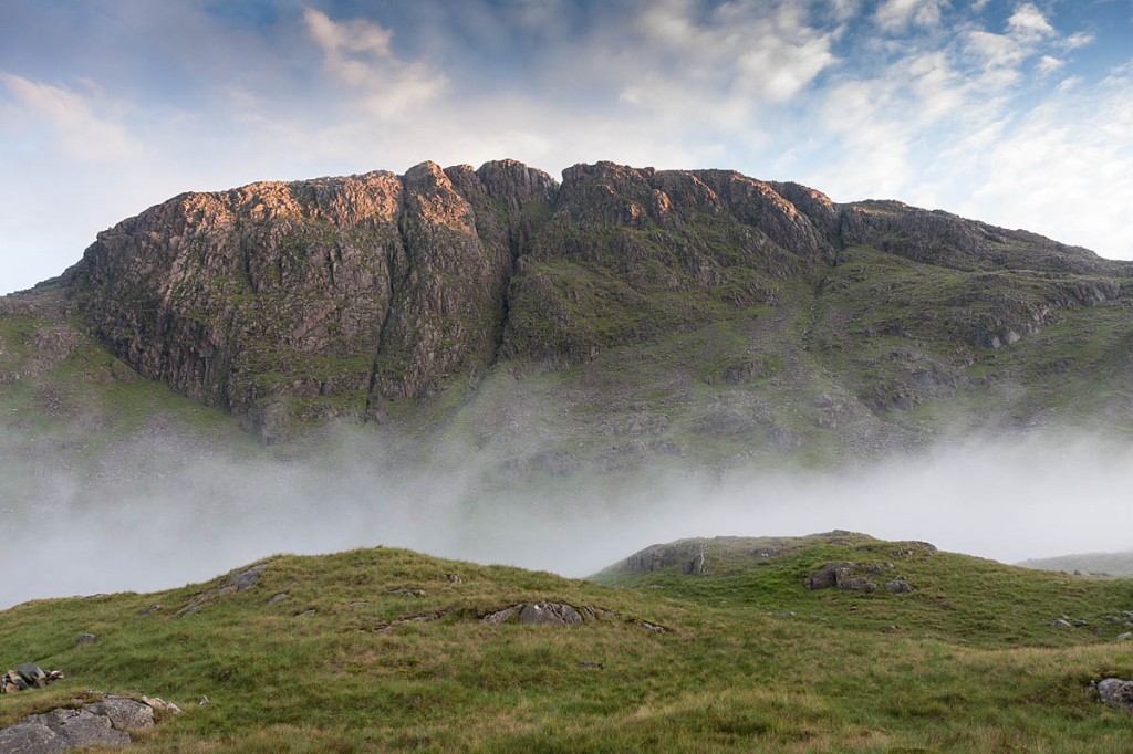 The climbers were reported missing on Great End The climbers were reported missing on Great End