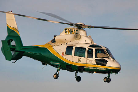 Captain Barnes worked with the Great North Air Ambulance. Photo: Peter McDermott CC-BY-SA-2.0