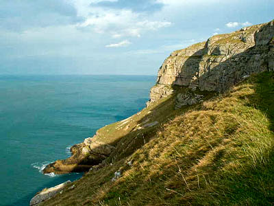 The cliffs on the north side of the Great Orme. Photo: Chris Shaw CC-BY-SA-2.0