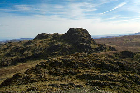 Green Crag, scene of the rescue. Photo: David Brown CC-BY-SA-2.0 Green Crag, scene of the rescue. Photo: David Brown CC-BY-SA-2.0