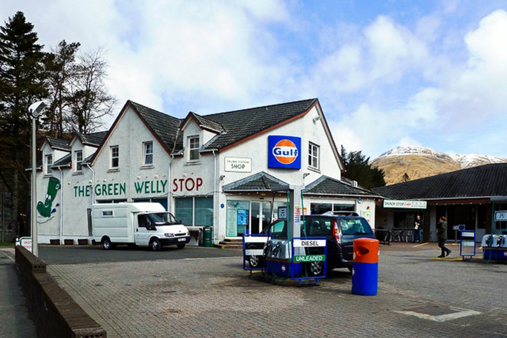 Mr Bennett was last seen at the Green Welly Stop in Tyndrum. Photo: Mary and Angus Hogg CC-BY-SA-2.0 Mr Bennett was last seen at the Green Welly Stop in Tyndrum. Photo: Mary and Angus Hogg CC-BY-SA-2.0