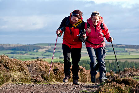 Walkers enjoy the challenge on a previous Grin 'n' Bear It. Photo: Gordon Gibbons
