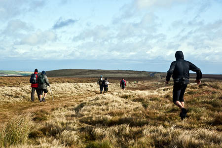 Walkers on last year's event. Photo: Gordon Gibbons