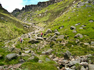 Grindsbrook, Kinder Scout. Photo: Clem Rutter CC-BY-SA-3.0