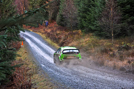 Rally cars will be thundering through the forest in December. Photo: Steven Brown CC-BY-SA-2.0