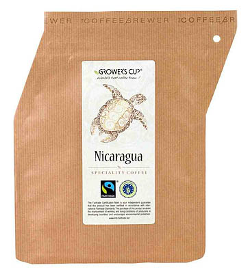 Grower's Cup: coffee in a pouch Grower's Cup: coffee in a pouch