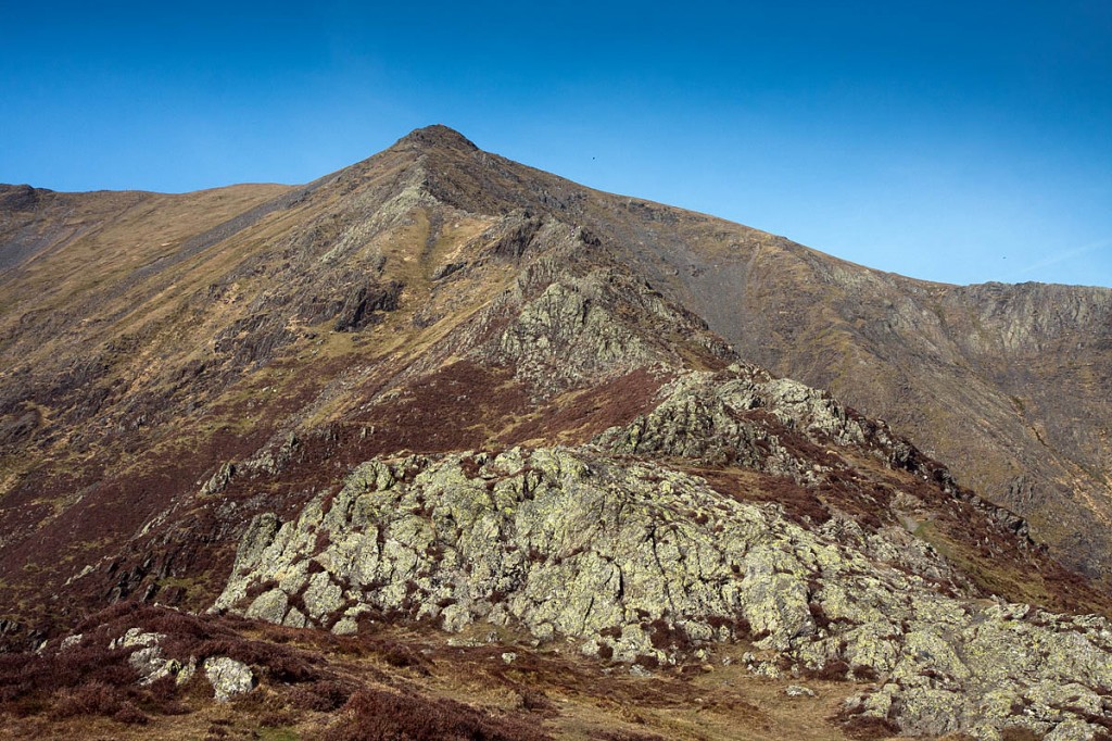 Walkers will ascend Blencathra by Hall's Fell Ridge
