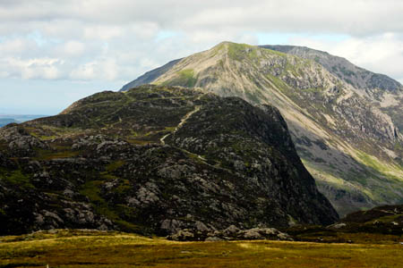 The walker got lost on Hay Stacks, left The walker got lost on Hay Stacks, left