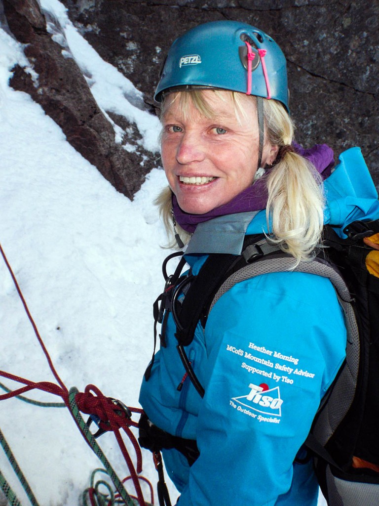 Mountaineering Scotland mountain safety adviser Heather Morning Mountaineering Scotland mountain safety adviser Heather Morning