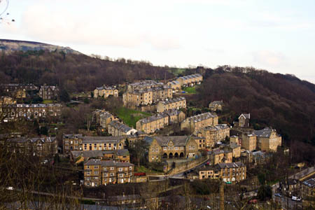 Hebden Bridge, the country's first town to declare Walkers Are Welcome