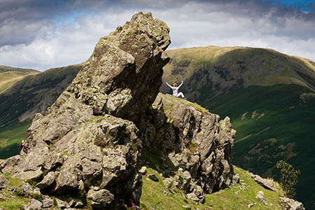 Helm Crag is in the list of the Fours Helm Crag is in the list of the Fours