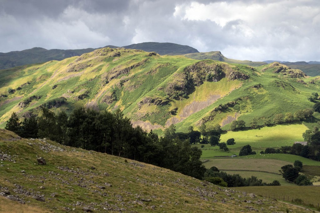 The man was walking on High Rigg when he fell