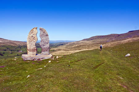 The High Way, heading into Mallerstang. The Pennine Bridleway will join the route as it heads north