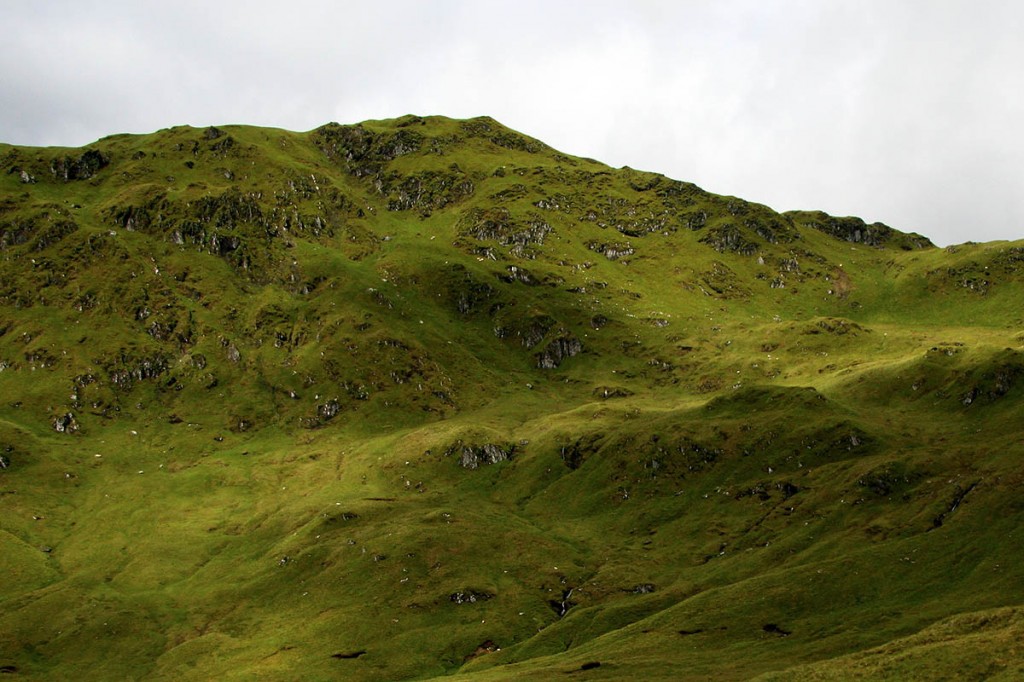 Creag na Caillich, once a munro top but now confirmed as being under 3,000ft high. Photo: Myrddyn Phillips