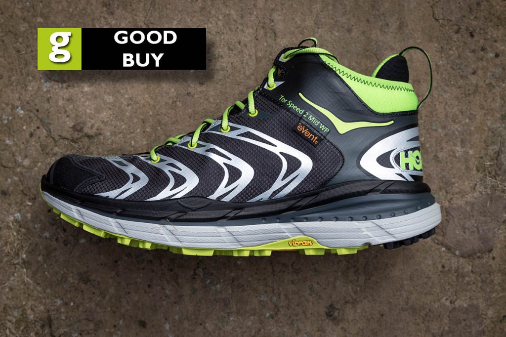 The Hoka One One Tor Speed 2 gets a best buy rating. Photo: Bob Smith/grough