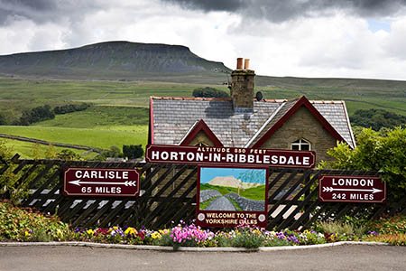 The walker was found asleep in his car at Horton in Ribblesdale The walker was found asleep in his car at Horton in Ribblesdale