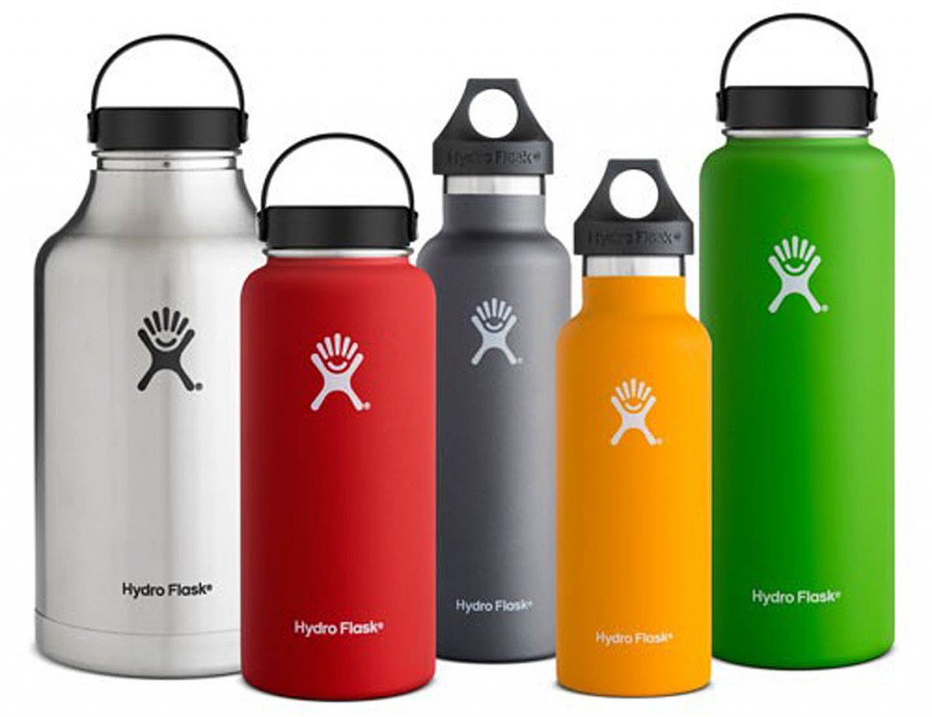 Some of the Hydro Flask range Some of the Hydro Flask range