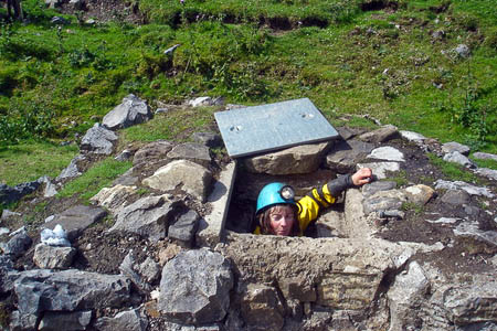 Iron Kiln Hole, one of the artificial entrances to Notts Pot 2. Photo: Andy Waddington CC-BY-SA-2.0 Iron Kiln Hole, one of the artificial entrances to Notts Pot 2. Photo: Andy Waddington CC-BY-SA-2.0