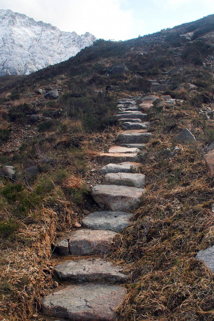 The improved footpath. Photo: JMT